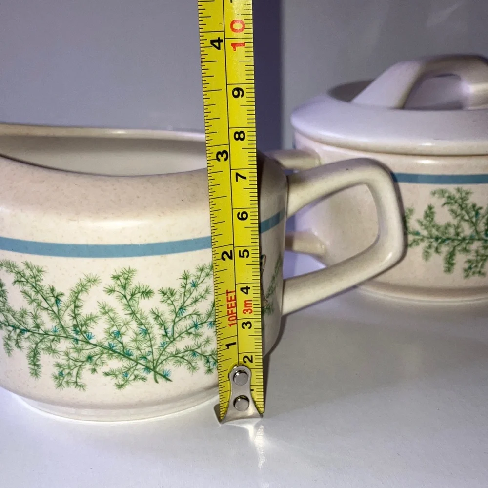 Vintage TemperWare Fancy Free Cream and Sugar‎ Serving Set